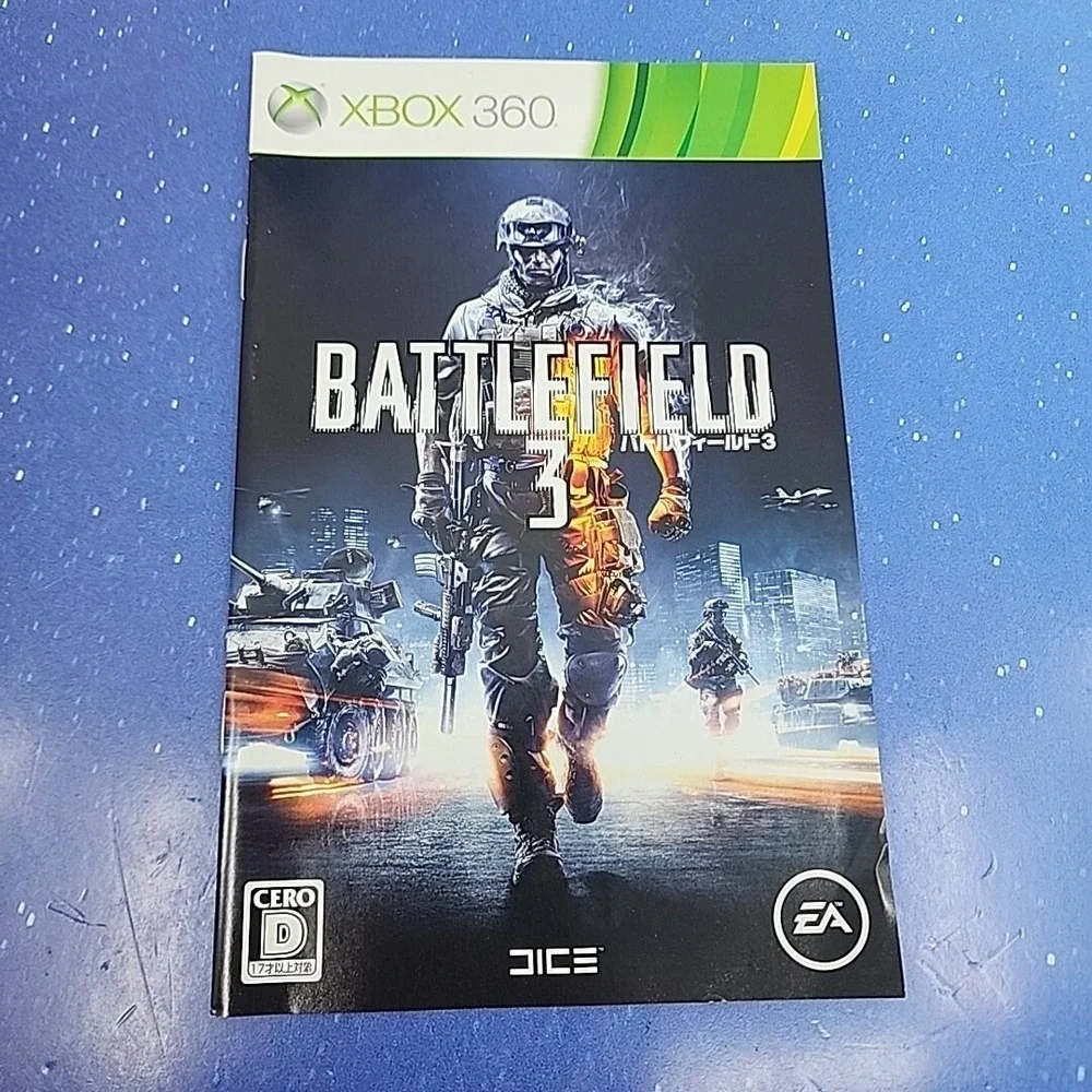 Battlefield 3 (Microsoft Xbox 360, 2011) Japanese Import Video Game US SELLER